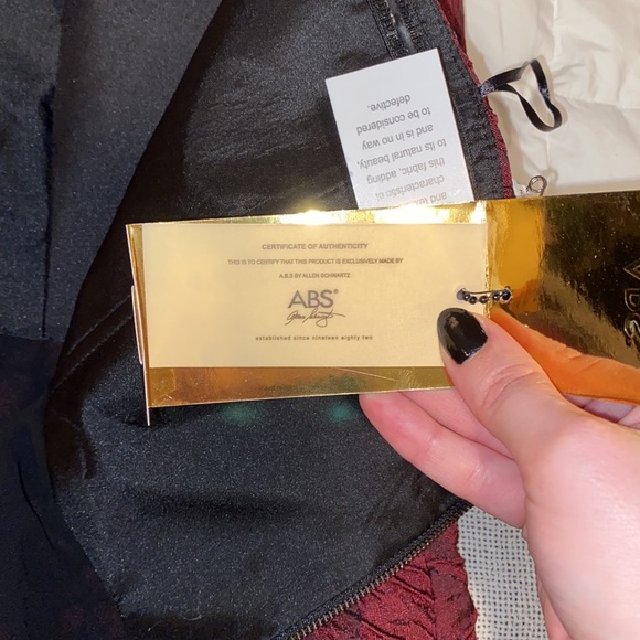 Allen Schwartz Strapless Gown - Picture 14 of 16